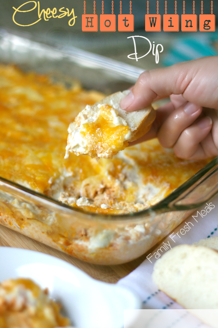Opsætning klynke Tempel Cheesy Hot Wing Dip - Family Fresh Meals