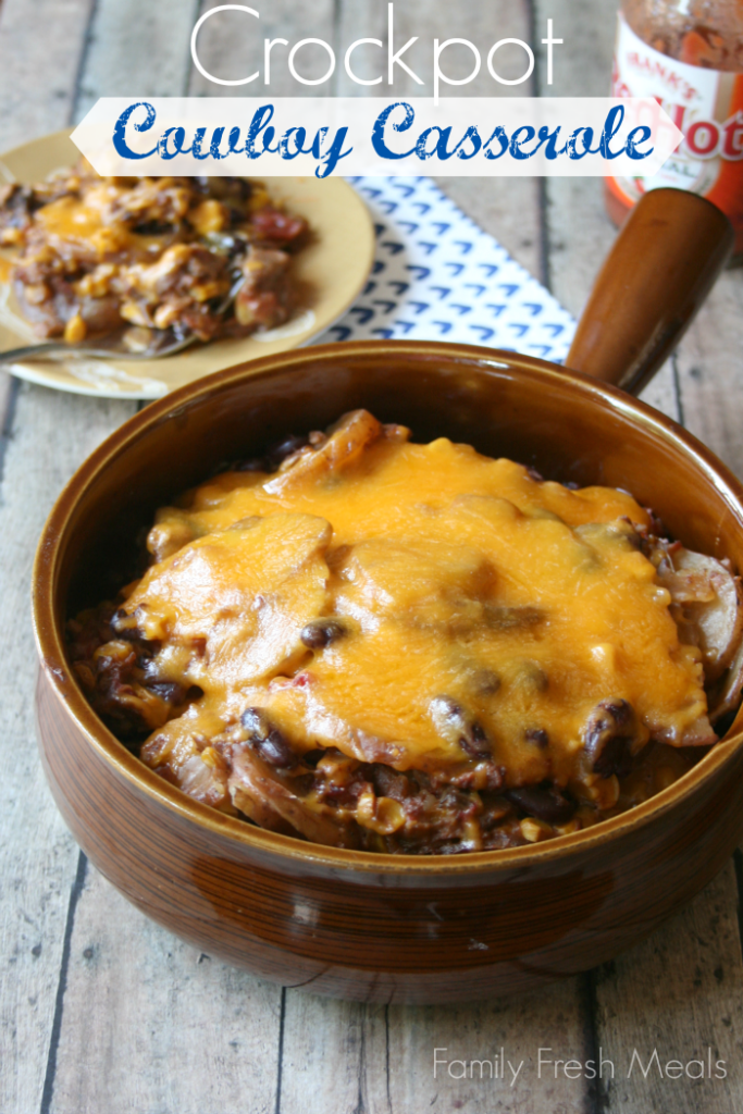 Crockpot Cowboy Casserole Recipe - Hint of Healthy