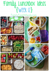 Family Lunch Box Ideas - Week 12 - Family Fresh Meals