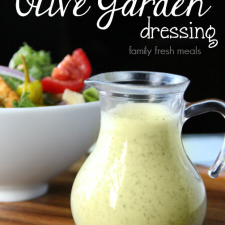 Copycat Olive Garden Salad Dressing Recipe - Family Fresh Meals