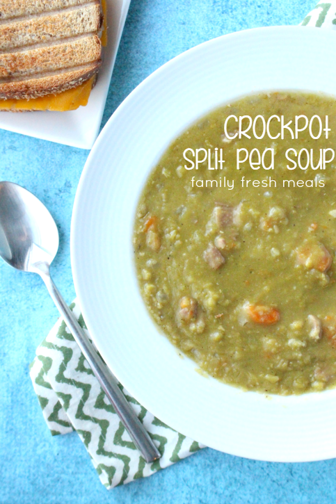 Crockpot Split Pea Soup - Family Fresh Meals