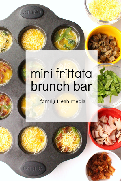 Mini Frittata Brunch Bar - Family Fresh Meals
