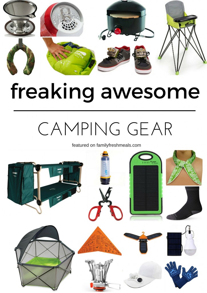 family camping equipment