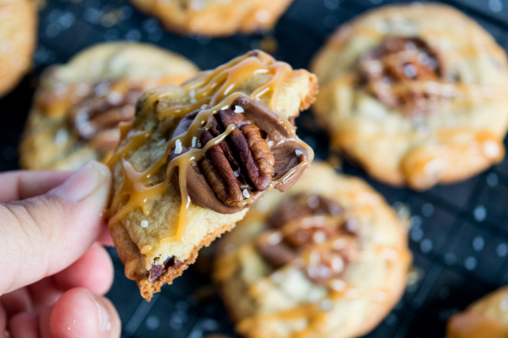 Rolo Turtle Cookies