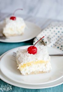 Pina Colada Lush Cake - Family Fresh Meals