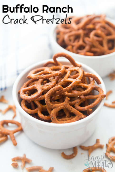 Buffalo Ranch Crack Pretzels - Family Fresh Meals