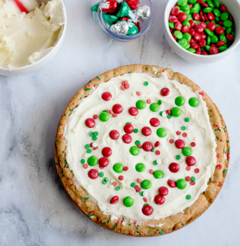 Holiday Sugar Cookie Cake - Family Fresh Meals