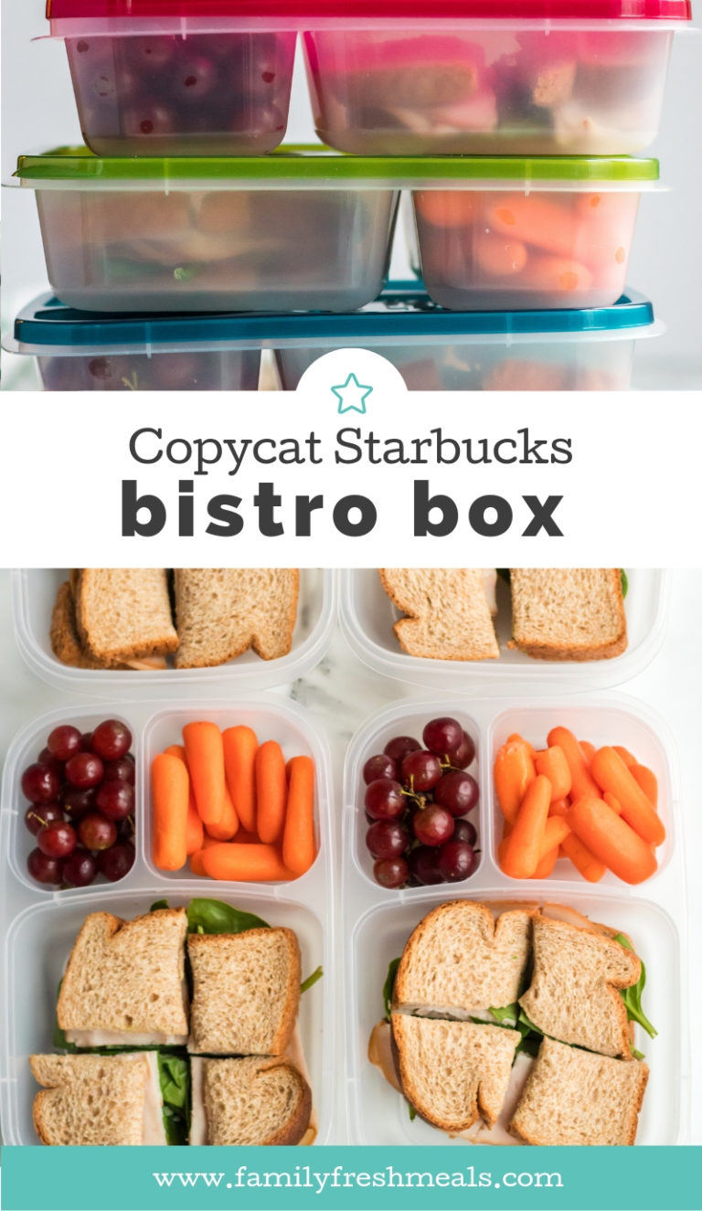 Copycat Starbucks Bistro Box - Family Fresh Meals