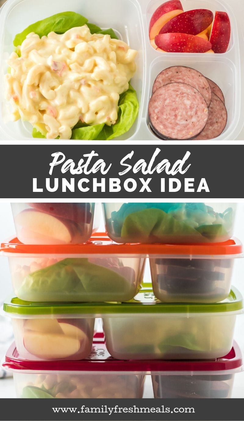 Pasta Salad Lunchbox Idea - Family Fresh Meals