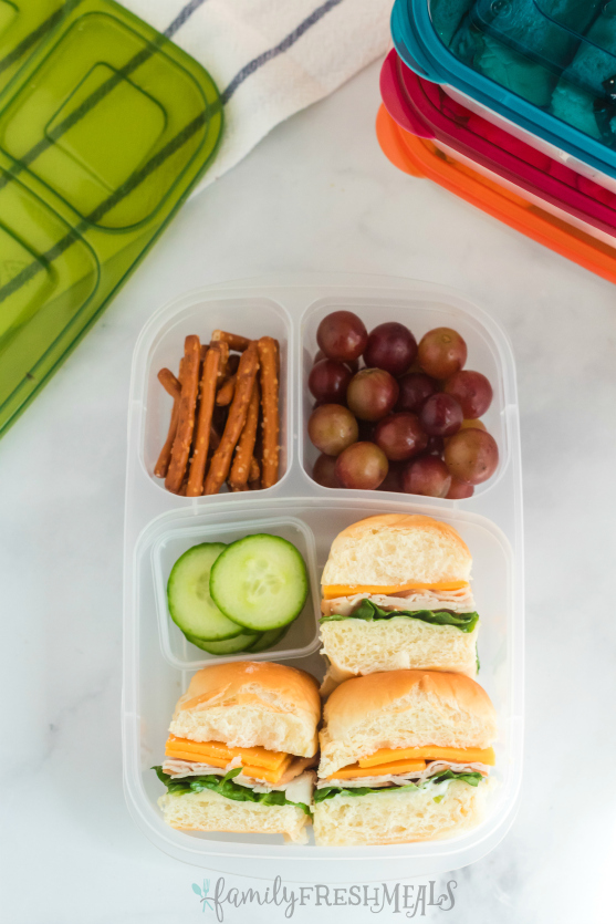 6 Easy Sandwich-on-a-Stick Lunch Box Ideas are perfect to take to school  or work and are a fun tw…
