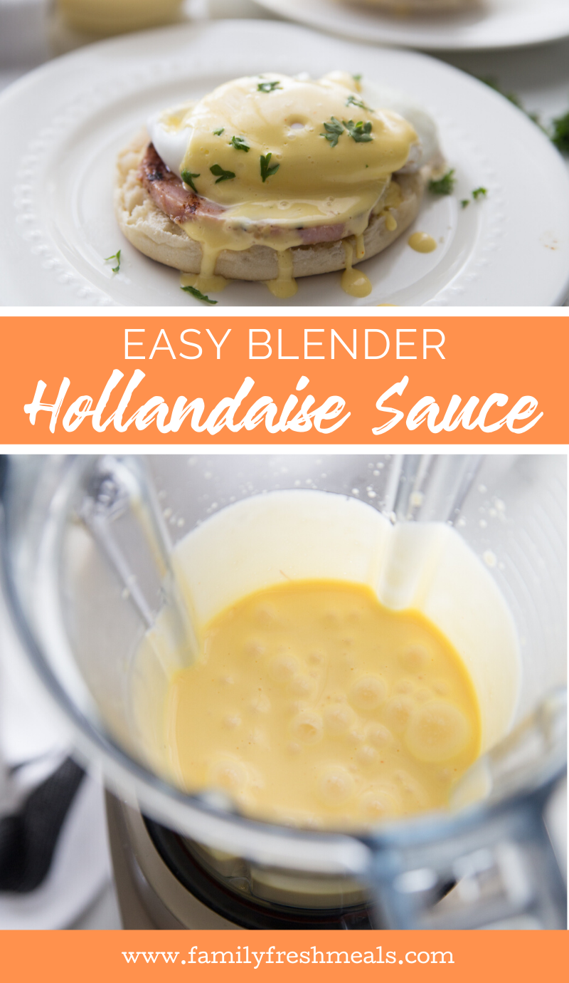 Blender Hollandaise Sauce - A Family Feast®