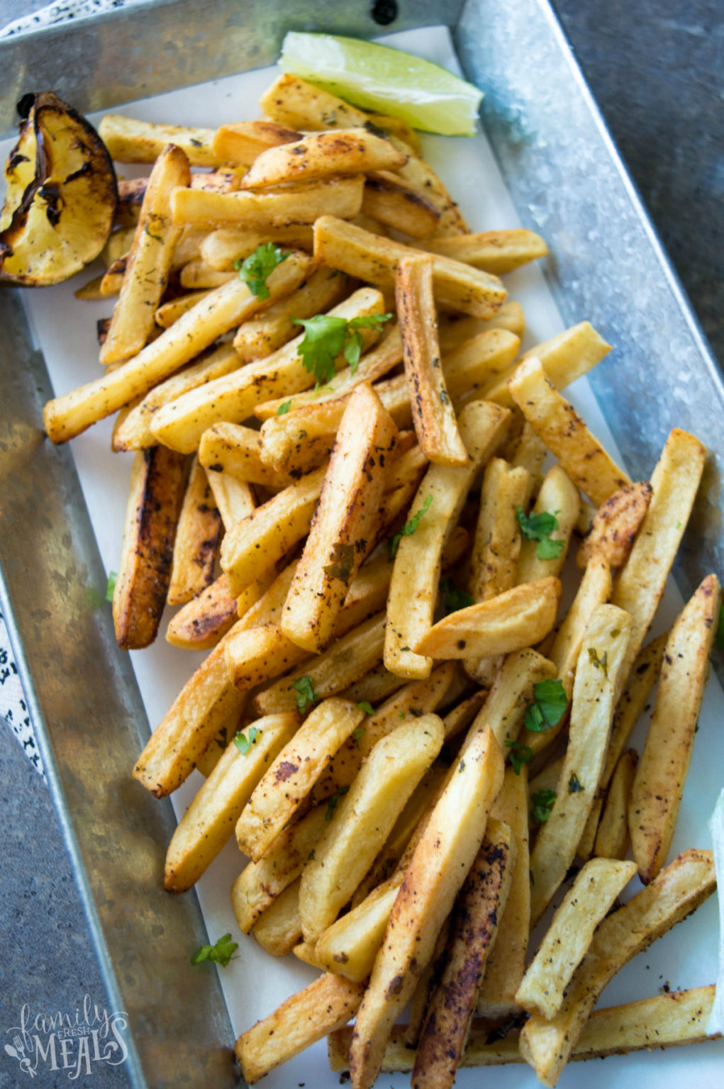 Cilantro Lime French Fries - Family Fresh Meals