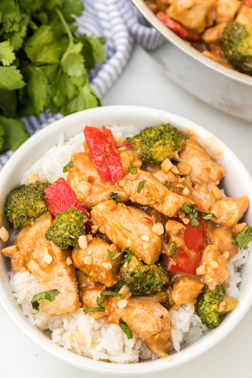 Easy Thai Peanut Chicken - Family Fresh Meals