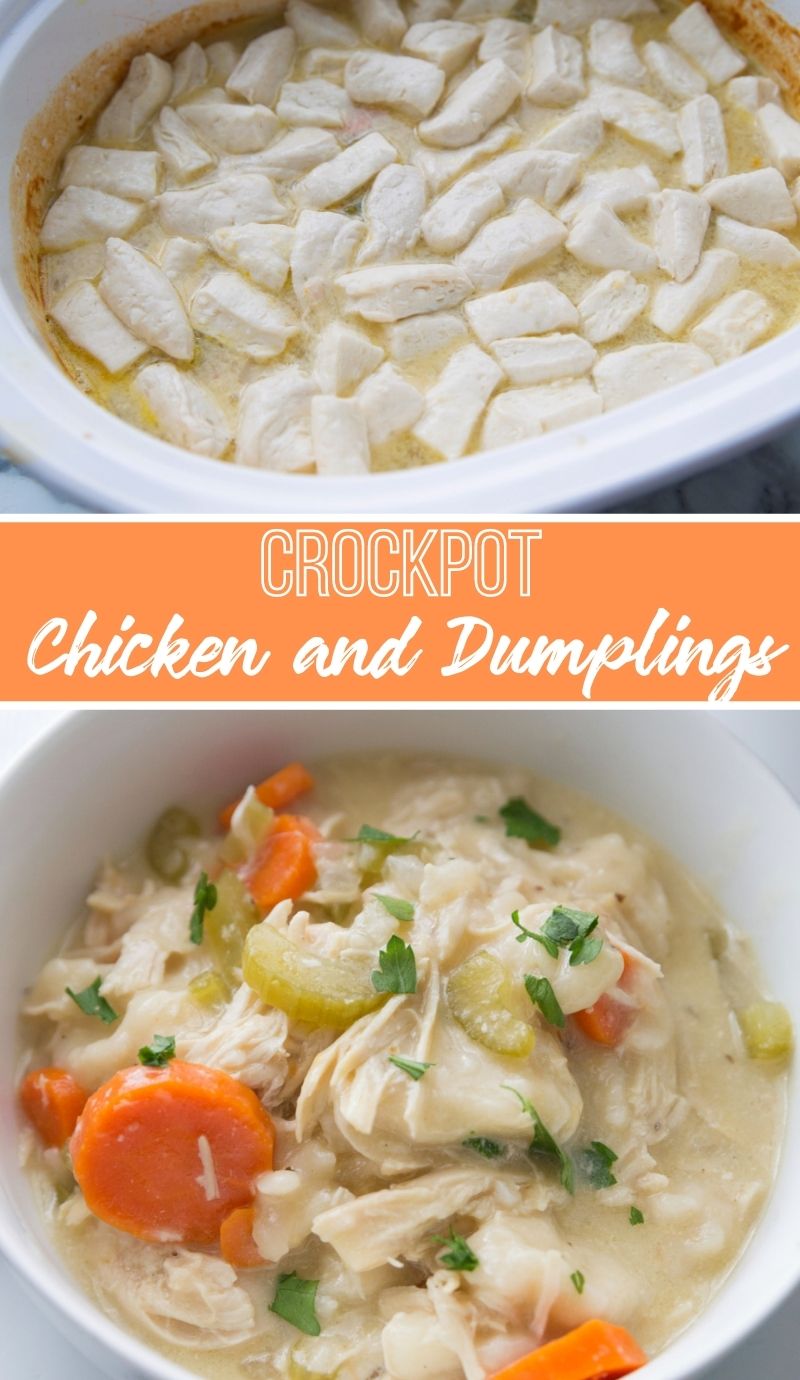 Crockpot Chicken and Dumplings - Family Fresh Meals