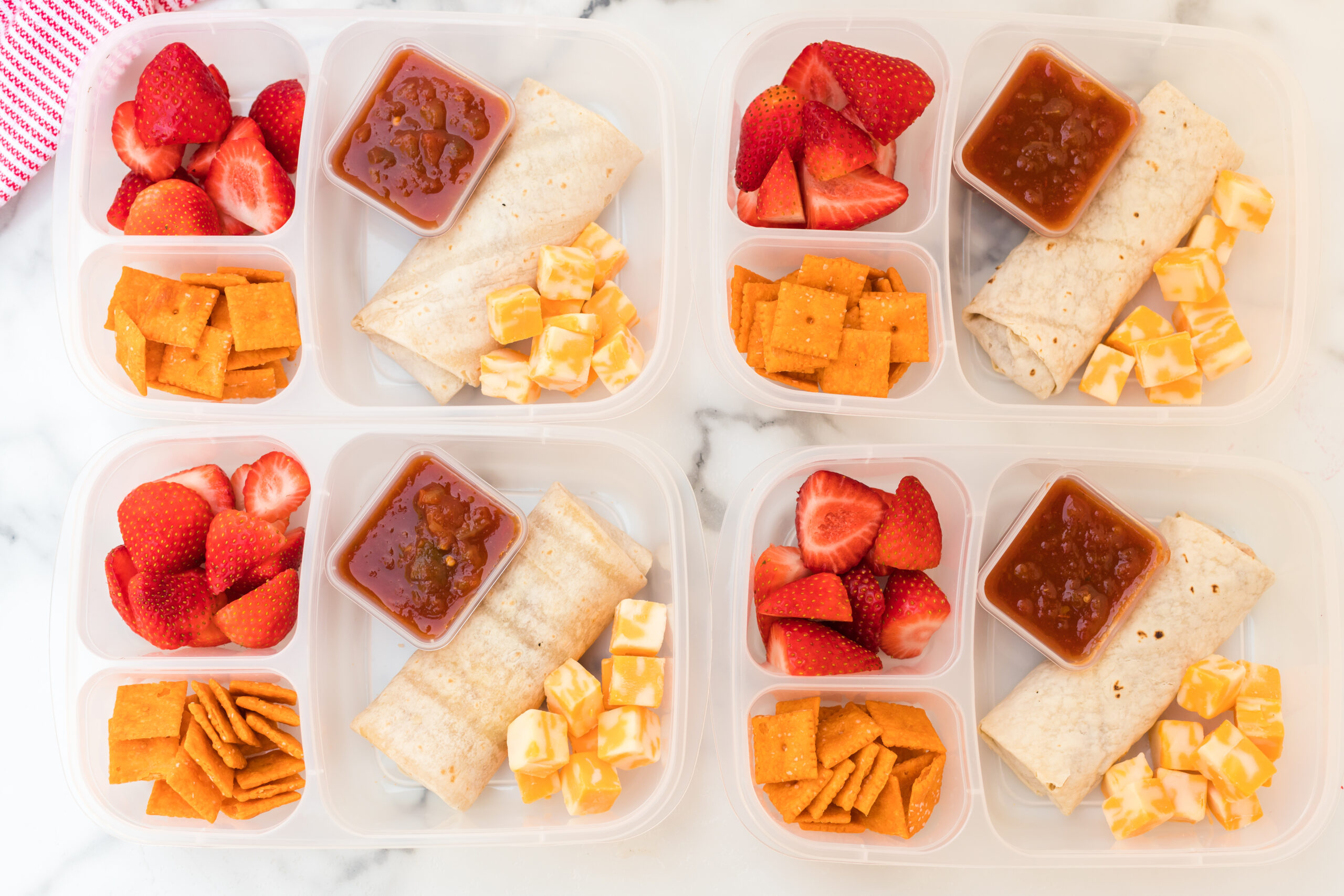 Lunch Box Burritos Recipe, The Gracious Pantry