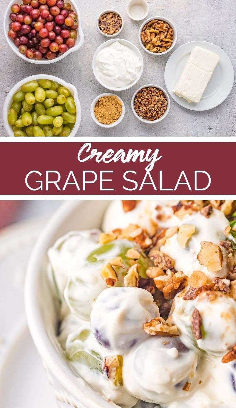 Creamy Grape Salad - Family Fresh Meals